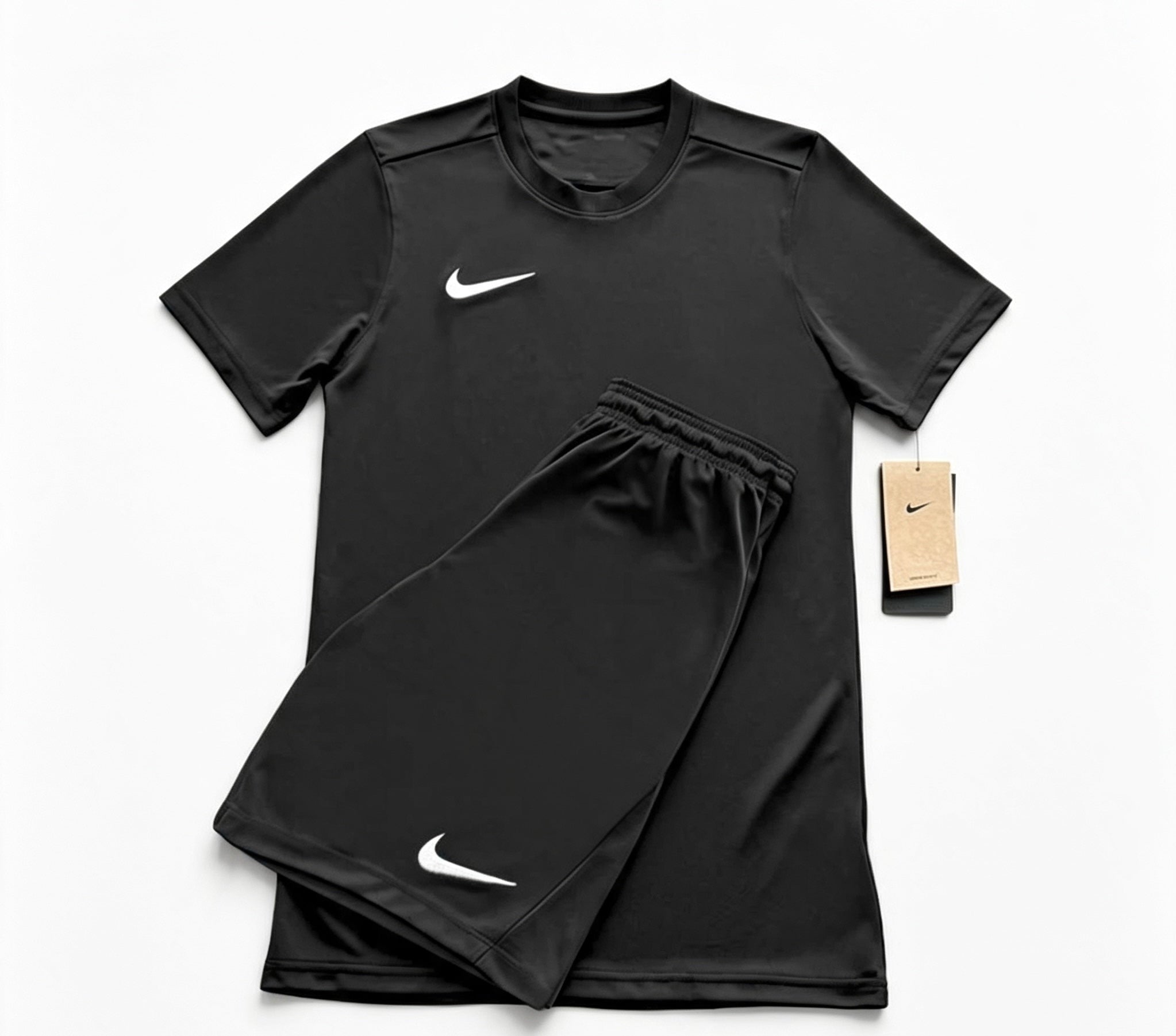 Nike Black T-Shirt & Shorts Set